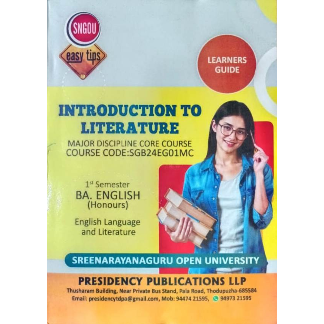BA ENGLISH (Honours)