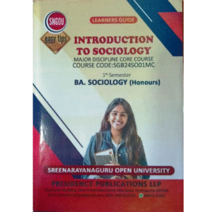 BA SOCIOLOGY (Honours)