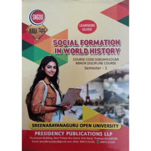 Social Formation In World History