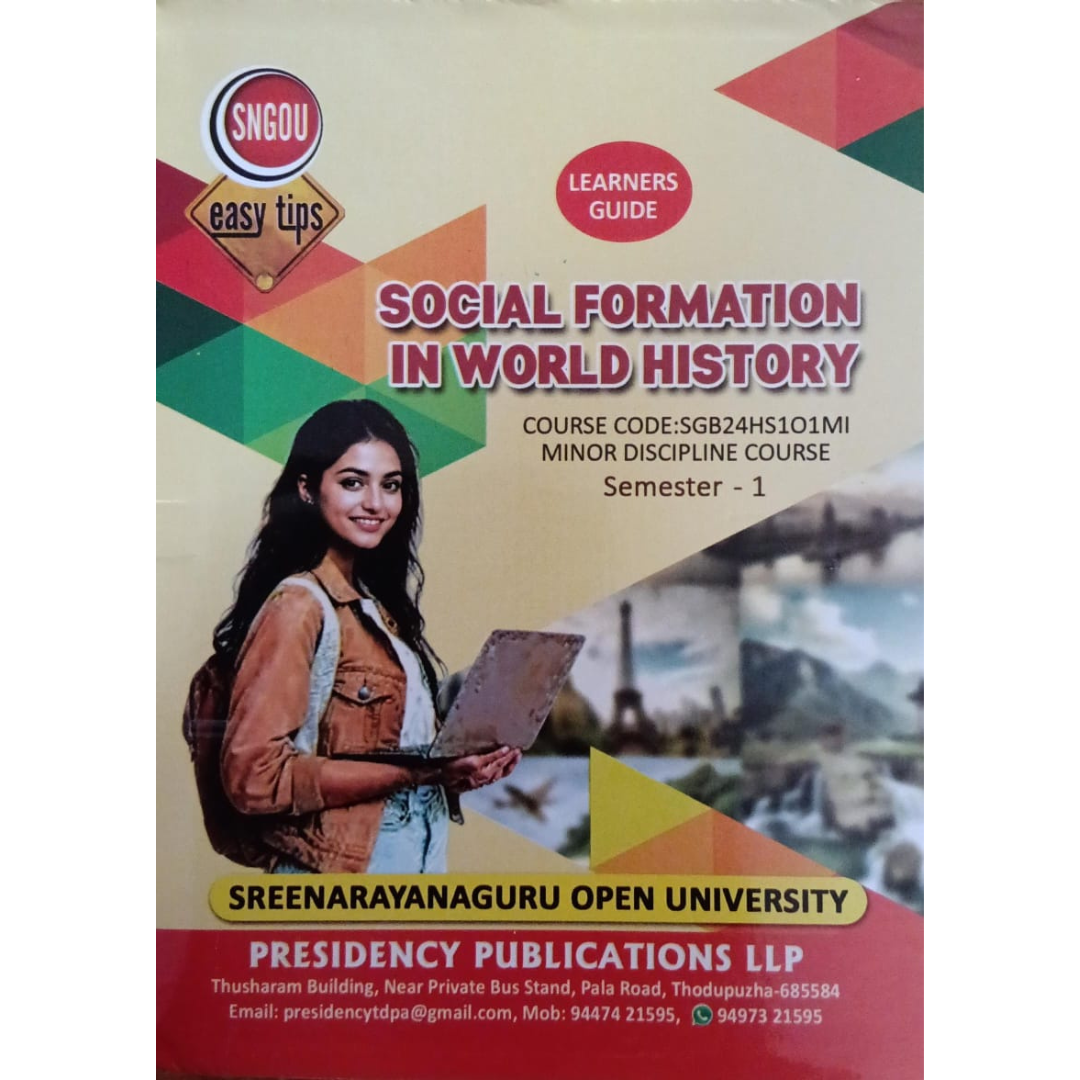Social Formation In World History