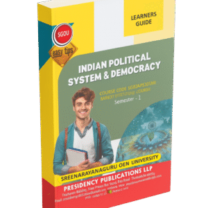 Indian Political System & Democracy Guide SGOU